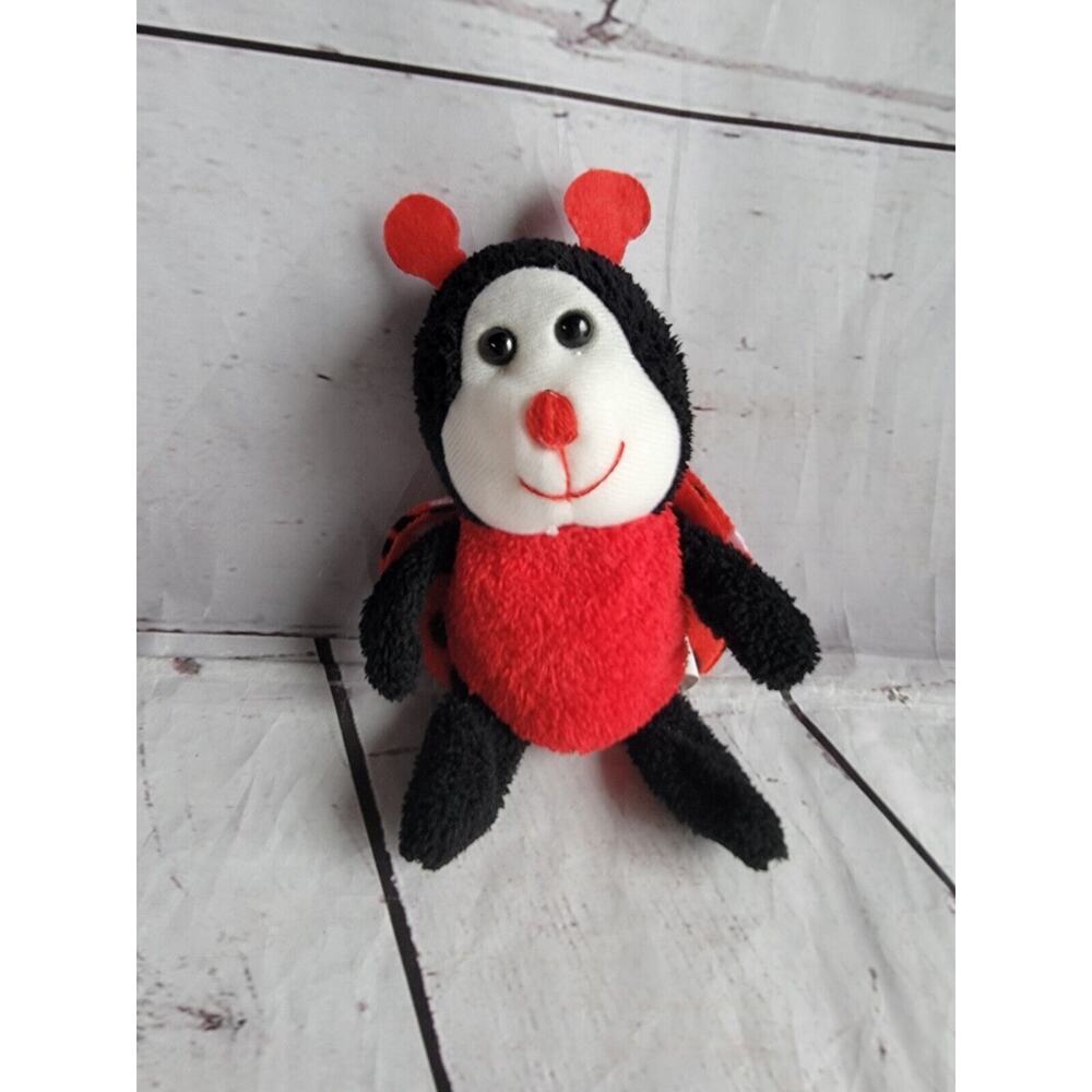 Greenbrier Ladybug plush Stuffed Animal 7 Inches